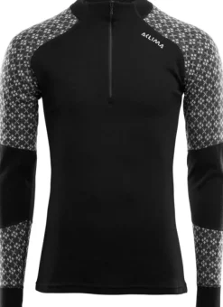 Aclima DesignWool Glitre Mockneck Alm kerrastopaita