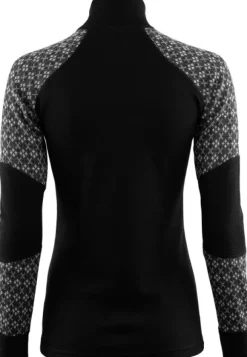 Aclima Designwool Glitre Mockneck Alm naisten kerrastopaita