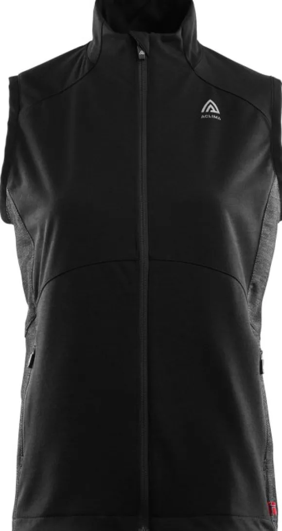 Aclima FlexWool Sports naisten liivi, musta