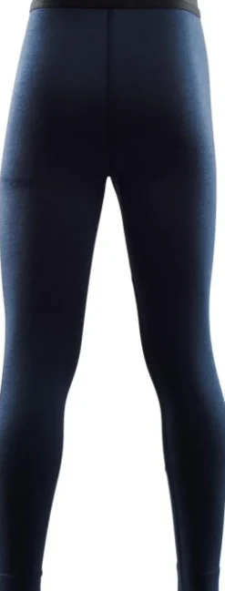 Aclima Kids LightWool Longs lasten merinovillakalsarit, Navy Blazer