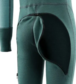 Aclima Kids WarmWool lasten merinohaalari, sinivihreä