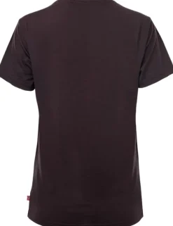 Aclima LightWool 180 Classic Tee naisten t-paita, viininpunainen