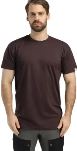 Aclima LightWool 180 Classic Tee M's Chocolate Plum
