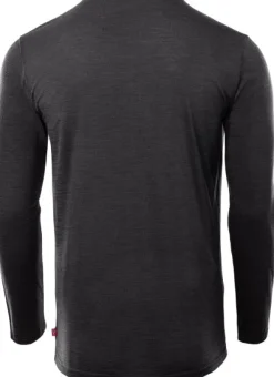 Aclima LightWool 180 Crewneck pitkähihainen paita, tummanharmaa