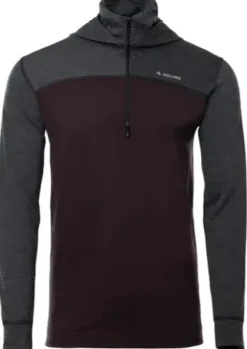 Aclima LightWool 180 Hoodie M's Chocolate Plum / Marengo
