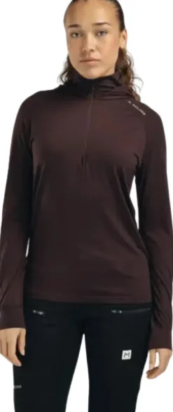 Aclima LightWool 180 Hoodie W's Chocolate Plum