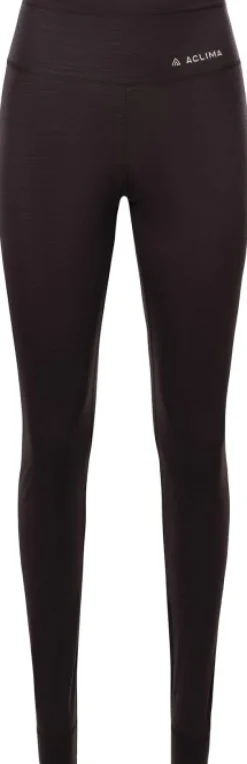 Aclima LightWool 180 Longs naisten kerrastohousut, viininpunainen