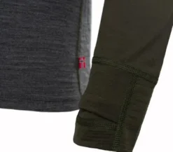 Aclima LightWool 180 Polo w/ zip M's Tarmac / Marengo