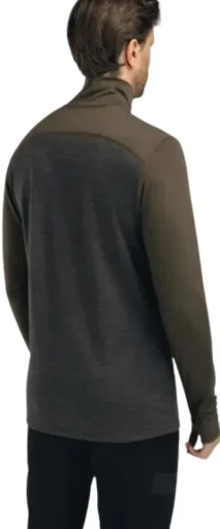 Aclima LightWool 180 Polo w/ zip M's Tarmac / Marengo