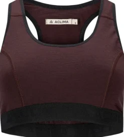Aclima LightWool 180 Sports Top naisten urheiluliivit, viininpunainen