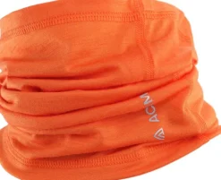 Aclima Lightwool Headover päähine, Orange Tiger