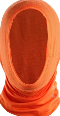 Aclima Lightwool Headover päähine, Orange Tiger