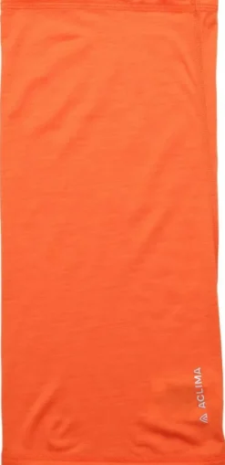 Aclima Lightwool Headover päähine, Orange Tiger