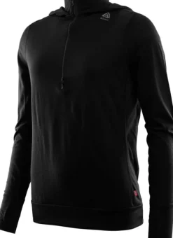 Aclima LightWool Hoodie naisten kerrastopaita, Jet Black