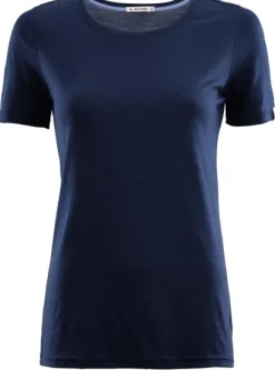 Aclima LightWool naisten t-paita, Navy Blazer