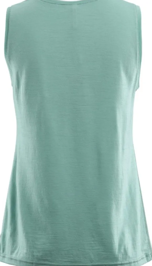 Aclima LightWool Singlet naisten hihaton, mintunvihreä
