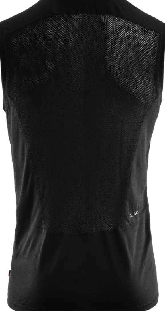 Aclima Lightwool Sports Singlet hihaton, musta
