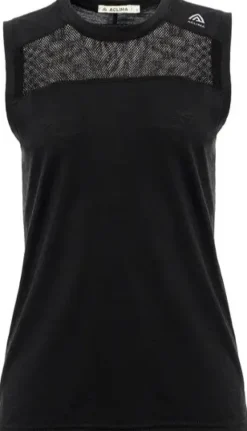 Aclima LightWool Sports Singlet W's Jet Black