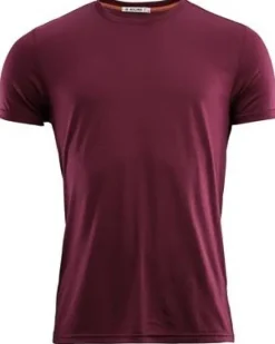 Aclima LightWool t-paita, viininpunainen