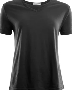 Aclima LightWool T-shirt Loose Fit naisten t-paita, musta