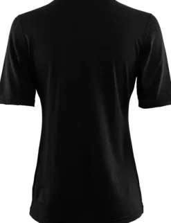 Aclima Lightwool Undershirt Tee naisten t-paita, musta