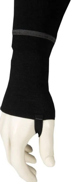 Aclima Unisex WarmWool Bodypiece merinohaalari, musta