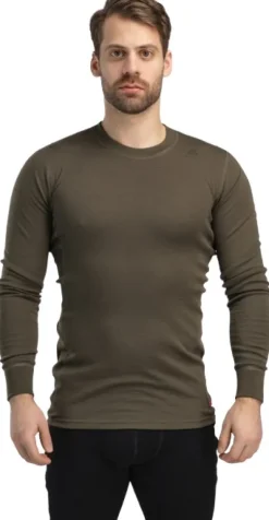 Aclima WarmWool Crewneck kerrastopaita, Tarmac