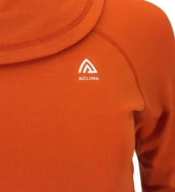 Aclima WarmWool Hoodsweater V2 naisten kerrastopaita, Gold Flame