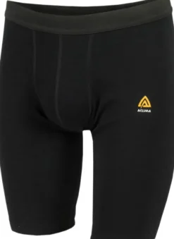 Aclima WarmWool kerrastoshortsit, musta