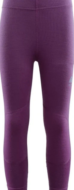 Aclima WarmWool lasten kerrastohousut, Sunset Purple