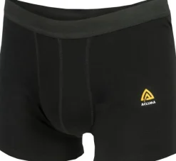 Aclima WarmWool -miesten merinovillabokserit (Jet Black)