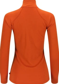 Aclima WarmWool Mockneck naisten kerrastopaita, Gold Flame