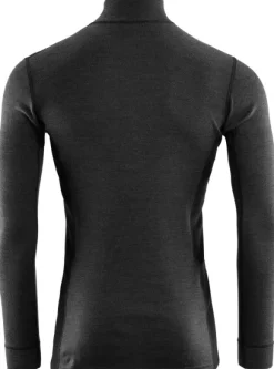 Aclima WarmWool Mockneck kerrastopaita, Marengo/Jet Black