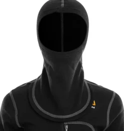 Aclima WarmWool Overall juniorin merinovillahaalari, musta