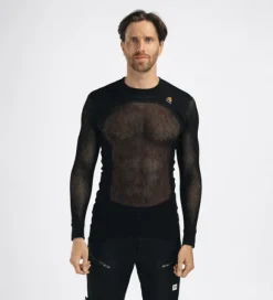 Aclima WN crew neck aluskerrastopaita, musta