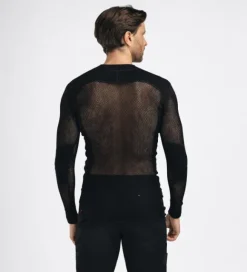 Aclima WN crew neck aluskerrastopaita, musta