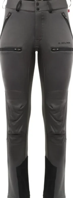 Aclima WoolShell Pant naisten ulkoiluhousut, harmaa