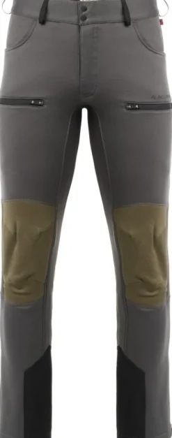 Aclima WoolShell Pant ulkoiluhousut, harmaa/maastonvihreä