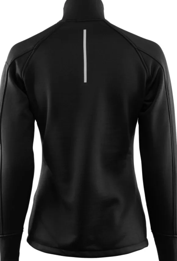 Aclima WoolShell Sport naisten fleecetakki, musta