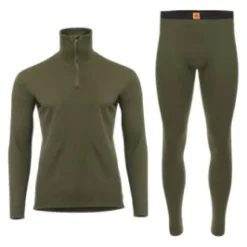 Aclima WoolTerry kerrastosetti, Olive Night