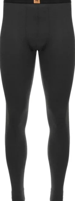 Aclima WoolTerry Longs kerrastohousut, Jet Black