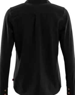 Aclima Woven Wool Shirt Woman Jet Black