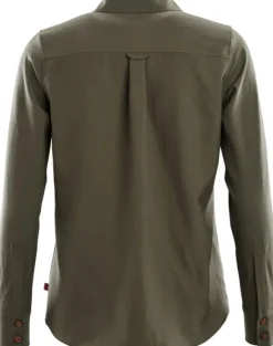 Aclima Woven Wool Shirt Woman Ranger Green