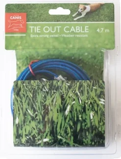 Active Canis jousitettu juoksuvaijeri, 4,7 m