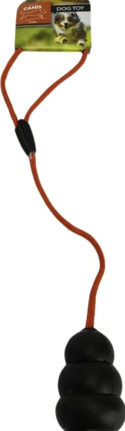 Active Canis köysilelu, musta/punainen