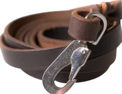 Active Canis Leather Leash nahkahihna, 1,8 x 180 cm