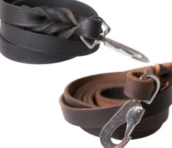 Active Canis Leather Leash nahkahihna, 1,5 x 180 cm