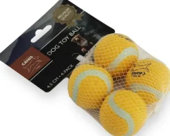 Active Canis Tennisball 4,5 cm Premium koiran tennispallo, oranssi, 4 kpl