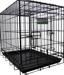 Active Canis Travel Dog Car Cage 49x33x39,5cm, Black