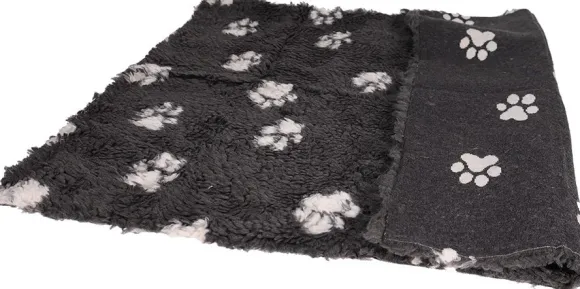 Active Canis Vetbed 100x150 cm Large Grey with Paws